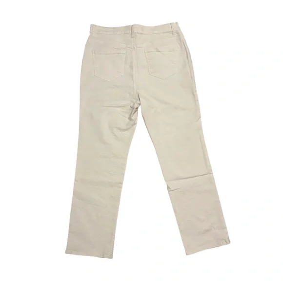 Y2K Vintage Gloria Vanderbilt Women’s Amanda High Rise Off-White Denim Jeans 12P - Picture 3 of 4